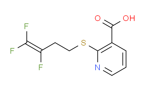 MC653293 | 453557-66-9 | 2-((3,4,4-Trifluorobut-3-en-1-yl)thio)nicotinic acid