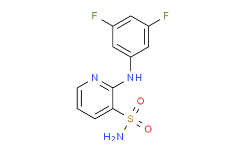 CAS No. 1340817-68-6, 2-((3,5-Difluorophenyl)amino)pyridine-3-sulfonamide