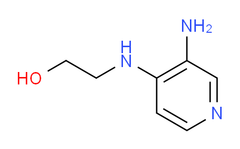 CAS No. 124897-41-2, 2-((3-Aminopyridin-4-yl)amino)ethanol