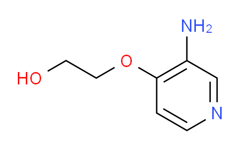 CAS No. 1040316-57-1, 2-((3-Aminopyridin-4-yl)oxy)ethanol