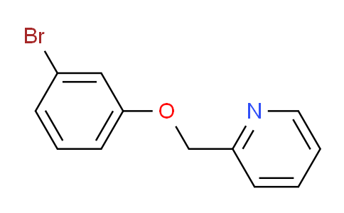 CAS No. 488799-65-1, 2-((3-Bromophenoxy)methyl)pyridine