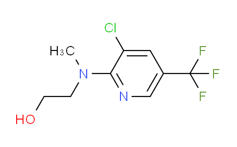 CAS No. 263387-09-3, 2-((3-Chloro-5-(trifluoromethyl)pyridin-2-yl)(methyl)amino)ethanol