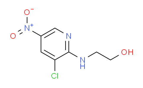 CAS No. 1160474-59-8, 2-((3-Chloro-5-nitropyridin-2-yl)amino)ethanol