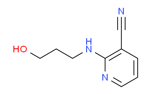 CAS No. 1030429-92-5, 2-((3-Hydroxypropyl)amino)nicotinonitrile