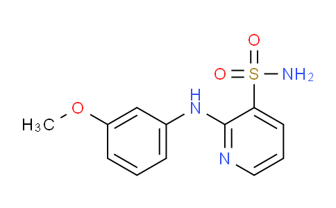 CAS No. 1340757-30-3, 2-((3-Methoxyphenyl)amino)pyridine-3-sulfonamide