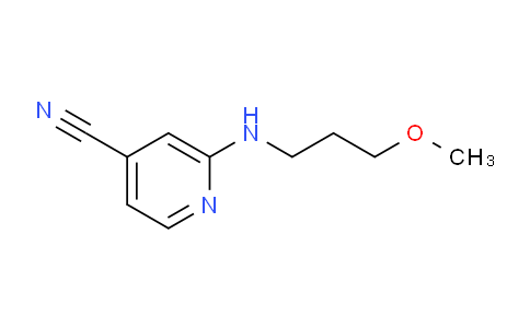 869299-34-3 | 2-((3-Methoxypropyl)amino)isonicotinonitrile