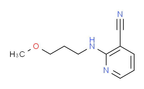 CAS No. 945298-39-5, 2-((3-Methoxypropyl)amino)nicotinonitrile