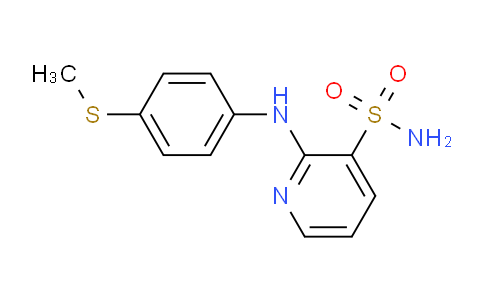 CAS No. 1340859-21-3, 2-((4-(Methylthio)phenyl)amino)pyridine-3-sulfonamide