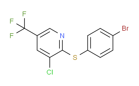 CAS No. 1053658-57-3, 2-((4-Bromophenyl)thio)-3-chloro-5-(trifluoromethyl)pyridine