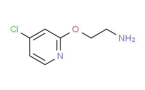 CAS No. 1346708-15-3, 2-((4-Chloropyridin-2-yl)oxy)ethanamine