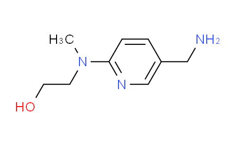 CAS No. 1178939-85-9, 2-((5-(Aminomethyl)pyridin-2-yl)(methyl)amino)ethanol