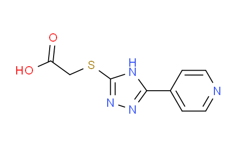 CAS No. 3652-29-7, 2-((5-(Pyridin-4-yl)-4H-1,2,4-triazol-3-yl)thio)acetic acid