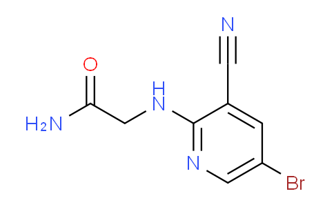 CAS No. 1199590-77-6, 2-((5-Bromo-3-cyanopyridin-2-yl)amino)acetamide