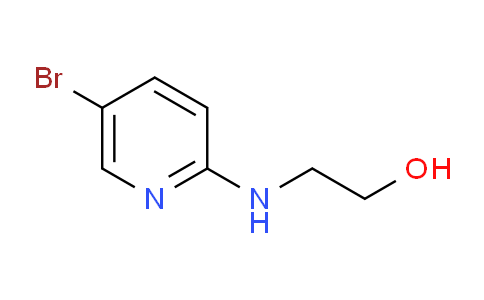 CAS No. 911112-04-4, 2-((5-Bromopyridin-2-yl)amino)ethanol