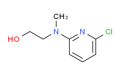CAS No. 1219981-49-3, 2-((6-Chloropyridin-2-yl)(methyl)amino)ethanol