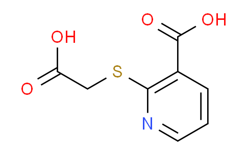 CAS No. 325704-15-2, 2-((Carboxymethyl)thio)nicotinic acid