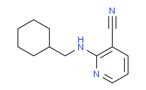 CAS No. 1096343-69-9, 2-((Cyclohexylmethyl)amino)nicotinonitrile