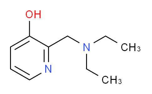 CAS No. 2168-14-1, 2-((Diethylamino)methyl)pyridin-3-ol
