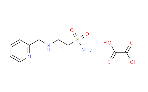 CAS No. 1156649-99-8, 2-((Pyridin-2-ylmethyl)amino)ethanesulfonamide oxalate