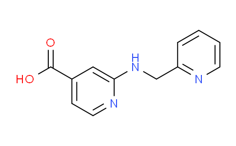 CAS No. 1019322-73-6, 2-((Pyridin-2-ylmethyl)amino)isonicotinic acid
