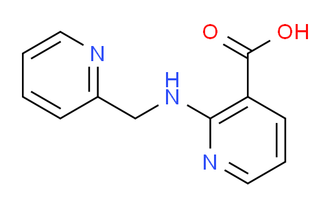 CAS No. 1019358-70-3, 2-((Pyridin-2-ylmethyl)amino)nicotinic acid