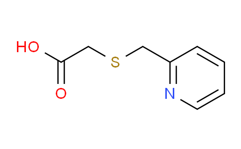 CAS No. 21897-11-0, 2-((Pyridin-2-ylmethyl)thio)acetic acid