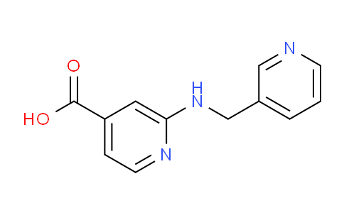 CAS No. 1036599-81-1, 2-((Pyridin-3-ylmethyl)amino)isonicotinic acid