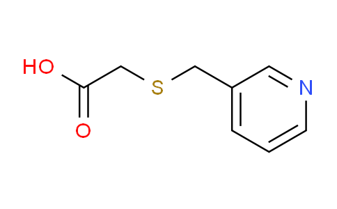 CAS No. 887090-42-8, 2-((Pyridin-3-ylmethyl)thio)acetic acid