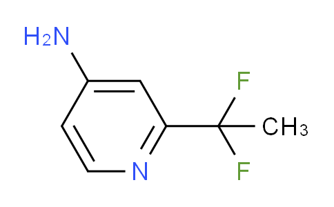 CAS No. 1211586-93-4, 2-(1,1-Difluoroethyl)pyridin-4-amine