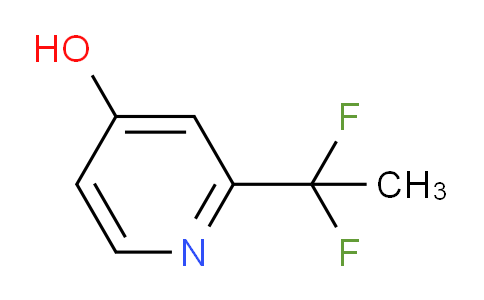 CAS No. 1783722-86-0, 2-(1,1-Difluoroethyl)pyridin-4-ol