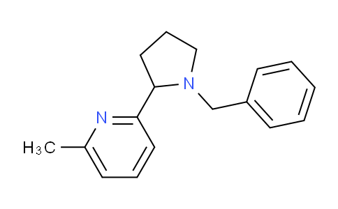 CAS No. 1352531-78-2, 2-(1-Benzylpyrrolidin-2-yl)-6-methylpyridine