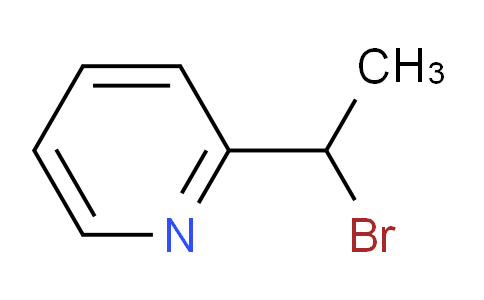 CAS No. 75504-01-7, 2-(1-Bromoethyl)pyridine