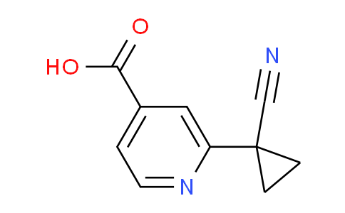 CAS No. 1800399-45-4, 2-(1-Cyanocyclopropyl)isonicotinic acid