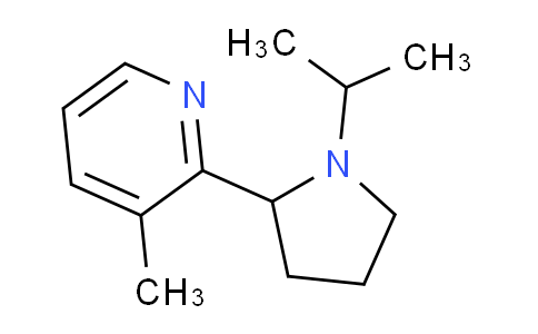 CAS No. 1352498-91-9, 2-(1-Isopropylpyrrolidin-2-yl)-3-methylpyridine