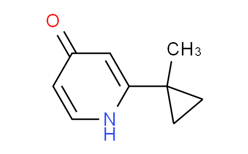 CAS No. 1163707-48-9, 2-(1-Methylcyclopropyl)pyridin-4(1H)-one