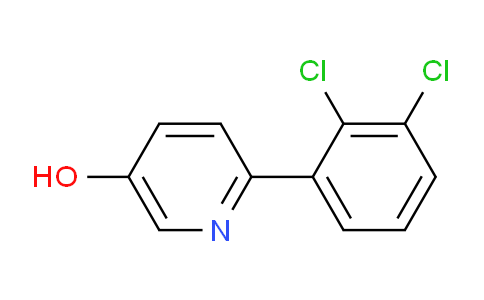 CAS No. 1261910-43-3, 2-(2,3-Dichlorophenyl)-5-hydroxypyridine