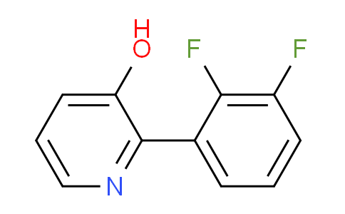 CAS No. 1261618-72-7, 2-(2,3-Difluorophenyl)-3-hydroxy-pyridine