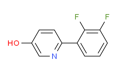 CAS No. 1261765-40-5, 2-(2,3-Difluorophenyl)-5-hydroxy-pyridine