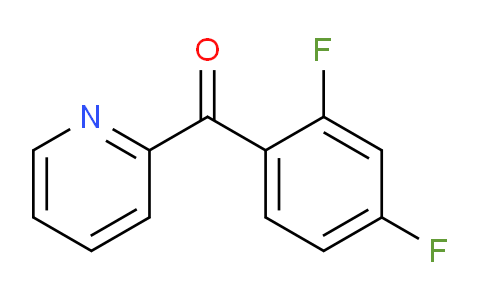 CAS No. 898780-18-2, 2-(2,4-Difluorobenzoyl)pyridine