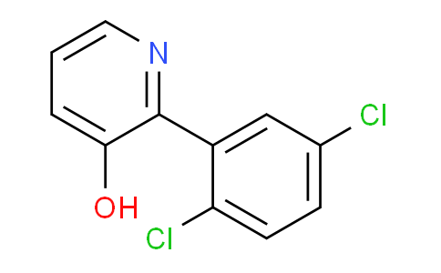 CAS No. 1261997-50-5, 2-(2,5-Dichlorophenyl)-3-hydroxypyridine