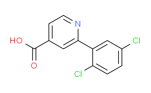 CAS No. 1262007-36-2, 2-(2,5-Dichlorophenyl)isonicotinic acid