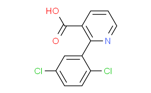 CAS No. 1261996-02-4, 2-(2,5-Dichlorophenyl)nicotinic acid