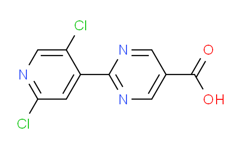 CAS No. 1416439-33-2, 2-(2,5-Dichloropyridin-4-yl)pyrimidine-5-carboxylic acid