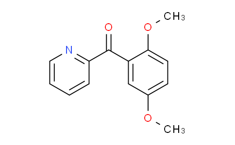 CAS No. 64306-56-5, 2-(2,5-Dimethoxybenzoyl)pyridine