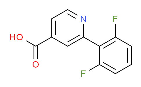 CAS No. 1261930-34-0, 2-(2,6-Difluorophenyl)isonicotinic acid