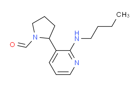 CAS No. 1352501-07-5, 2-(2-(Butylamino)pyridin-3-yl)pyrrolidine-1-carbaldehyde