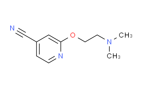 CAS No. 1250850-96-4, 2-(2-(Dimethylamino)ethoxy)isonicotinonitrile