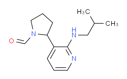 CAS No. 1352509-14-8, 2-(2-(Isobutylamino)pyridin-3-yl)pyrrolidine-1-carbaldehyde