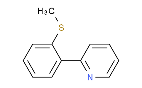CAS No. 897440-14-1, 2-(2-(Methylthio)phenyl)pyridine