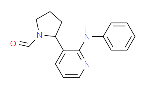 CAS No. 1352499-96-7, 2-(2-(Phenylamino)pyridin-3-yl)pyrrolidine-1-carbaldehyde